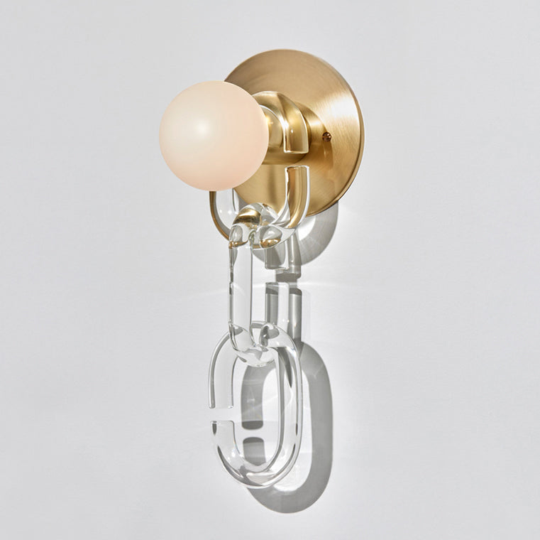 CHAIN Wall Light by Lampadom - top view