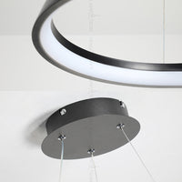 CHANETT Ring Chandelier by Lampadom - top view