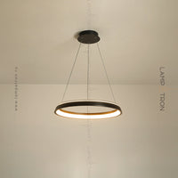 CHANETT Ring Chandelier by Lampadom - angle view