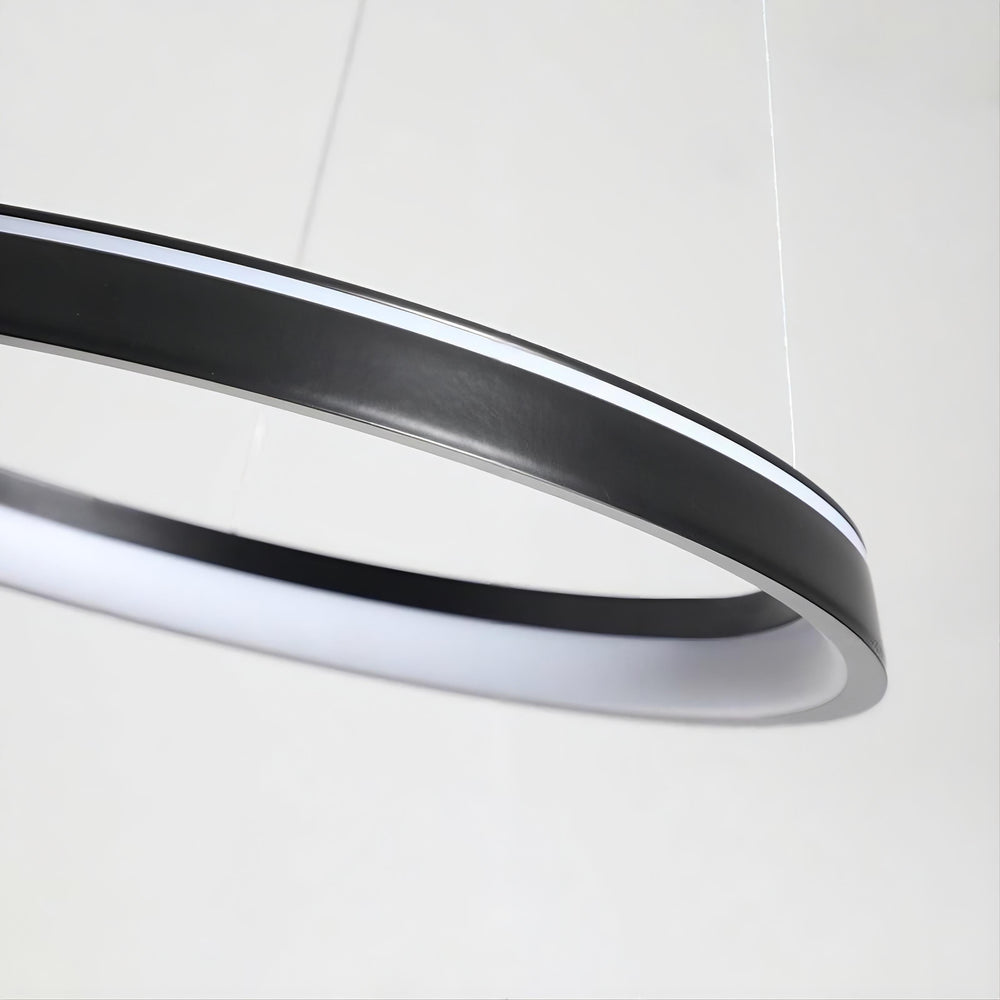 CHANETT Ring Chandelier by Lampadom - side view