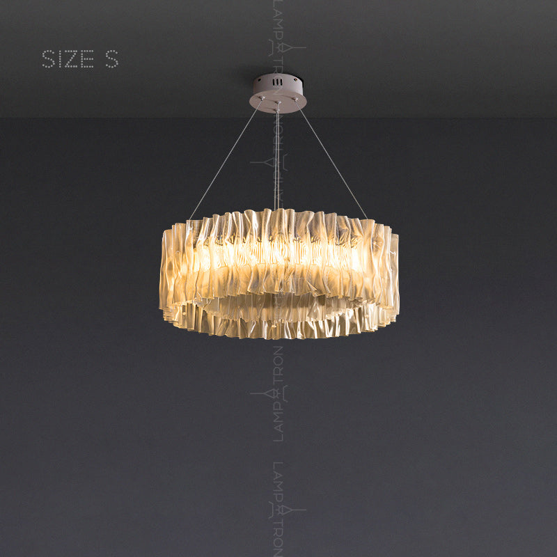 CHIARA Ring Chandelier by Lampadom - close-up