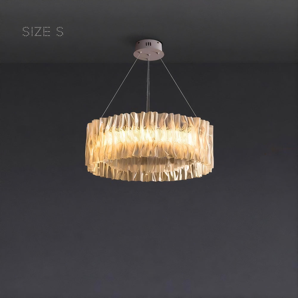 CHIARA Ring Chandelier by Lampadom - side view