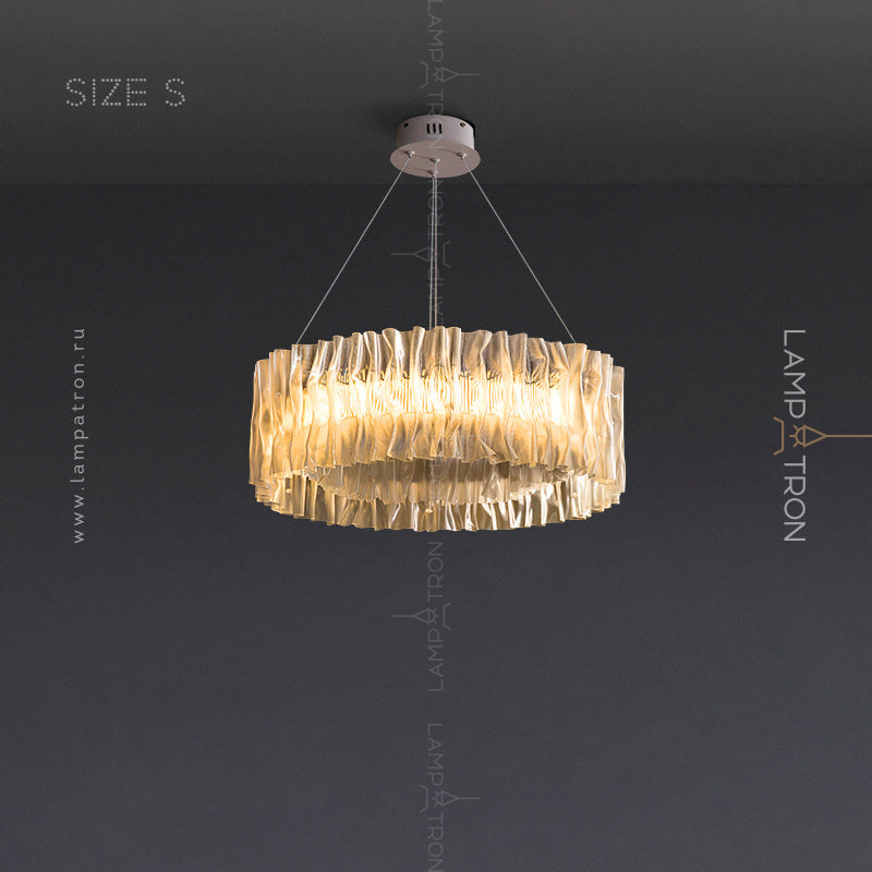 CHIARA Ring Chandelier by Lampadom - detail view