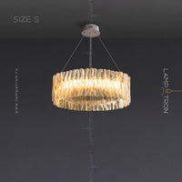 CHIARA Ring Chandelier by Lampadom - detail view