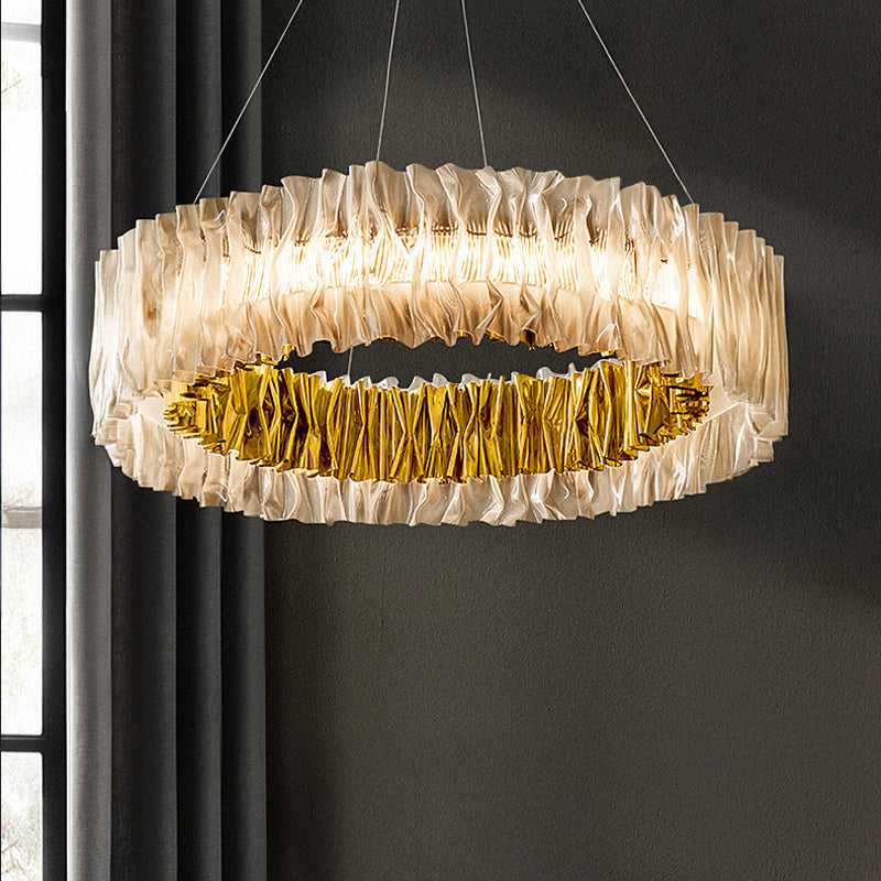 CHIARA Ring Chandelier by Lampadom - ambient shot