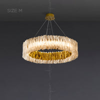 CHIARA Ring Chandelier by Lampadom - detail view