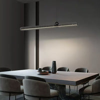 CHIFFA B Linear Chandelier by Lampadom - close-up