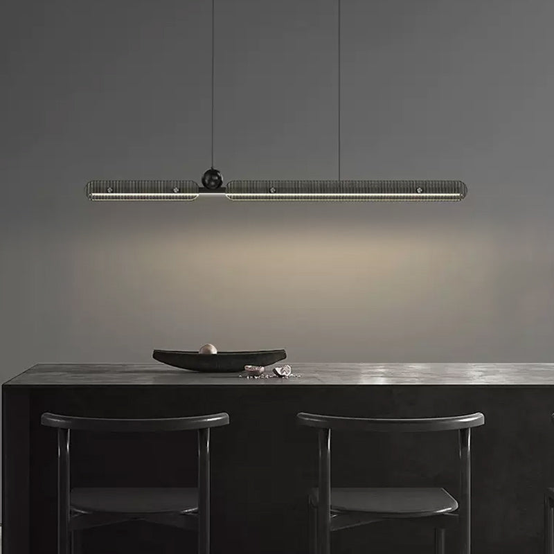 CHIFFA B Linear Chandelier by Lampadom - scale reference