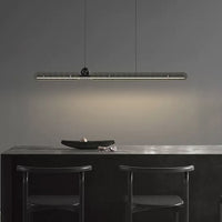 CHIFFA B Linear Chandelier by Lampadom - scale reference