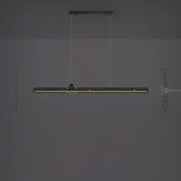 CHIFFA B Linear Chandelier by Lampadom - ambient shot