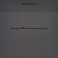 CHIFFA B Linear Chandelier by Lampadom - top view