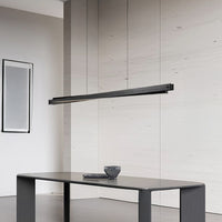 CHIFFA SKEW Linear Chandelier by Lampadom - close-up