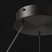 CHIFFA WAVE R Ring Chandelier by Lampadom - angle view