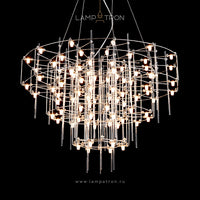 CHILL A Chandelier by Lampadom - angle view