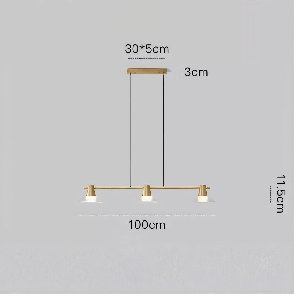 CICLA Linear Chandelier