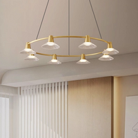 CICLA R Chandelier by Lampadom - side view