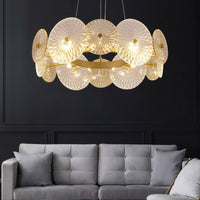 CLARA Ring Chandelier by Lampadom - ambient shot