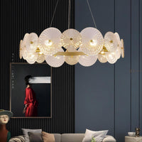 CLARA Ring Chandelier by Lampadom - scale reference