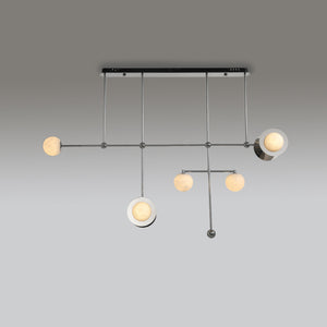 CLAUDIO Linear Chandelier by Lampadom