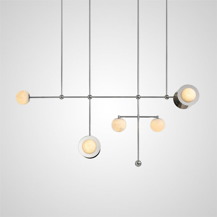 CLAUDIO Linear Chandelier by Lampadom - view 2