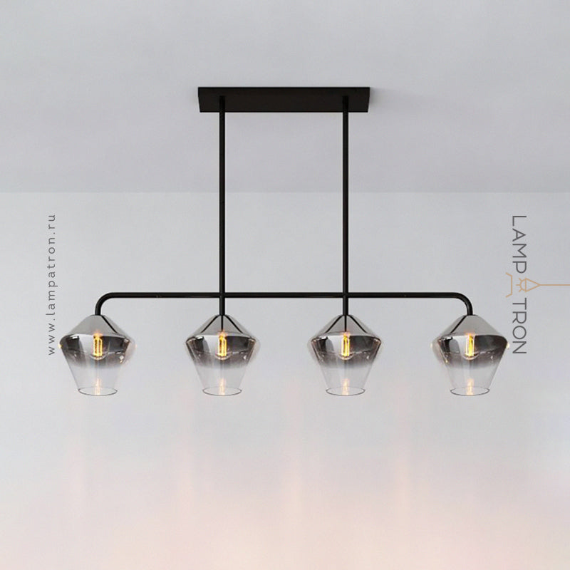 CLOVE B Linear Chandelier