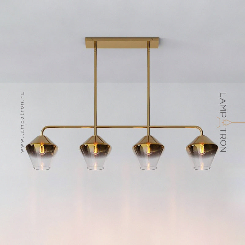 CLOVE B Linear Chandelier