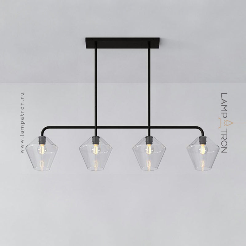 CLOVE B Linear Chandelier