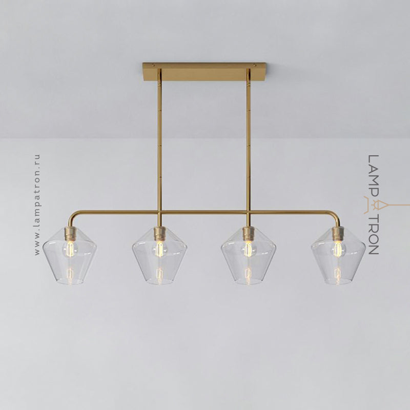 CLOVE B Linear Chandelier