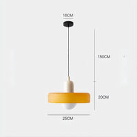 COLLAR Pendant by Lampadom - side view