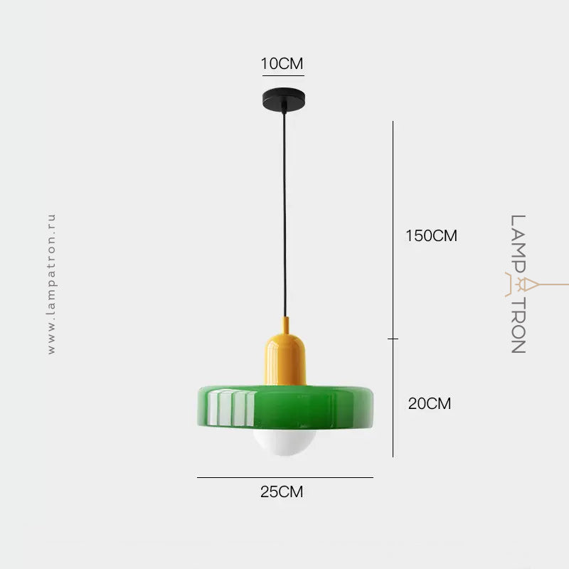 COLLAR Pendant by Lampadom - detail view