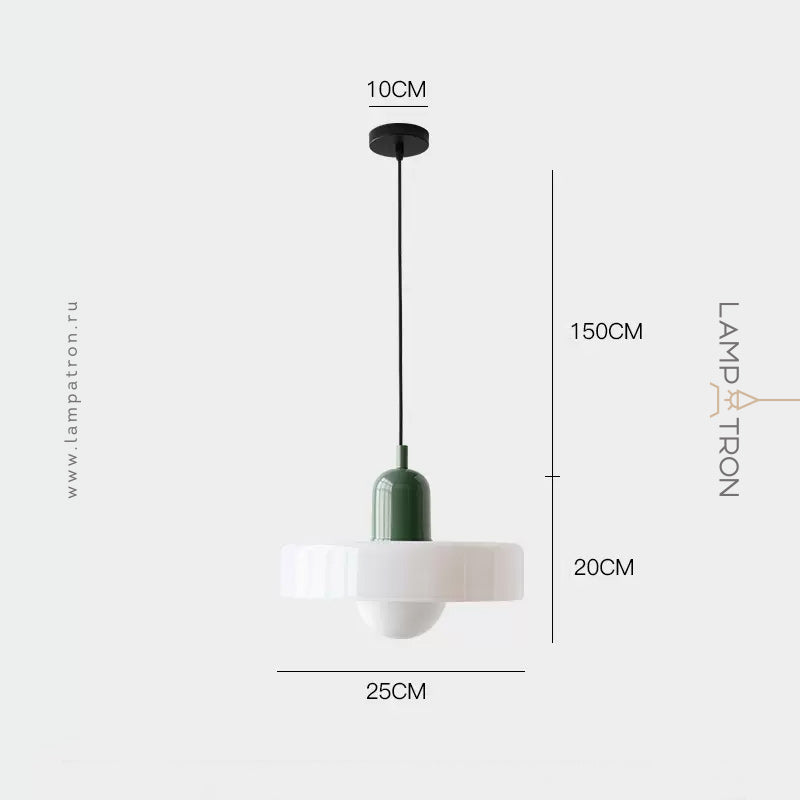 COLLAR Pendant by Lampadom - detail view