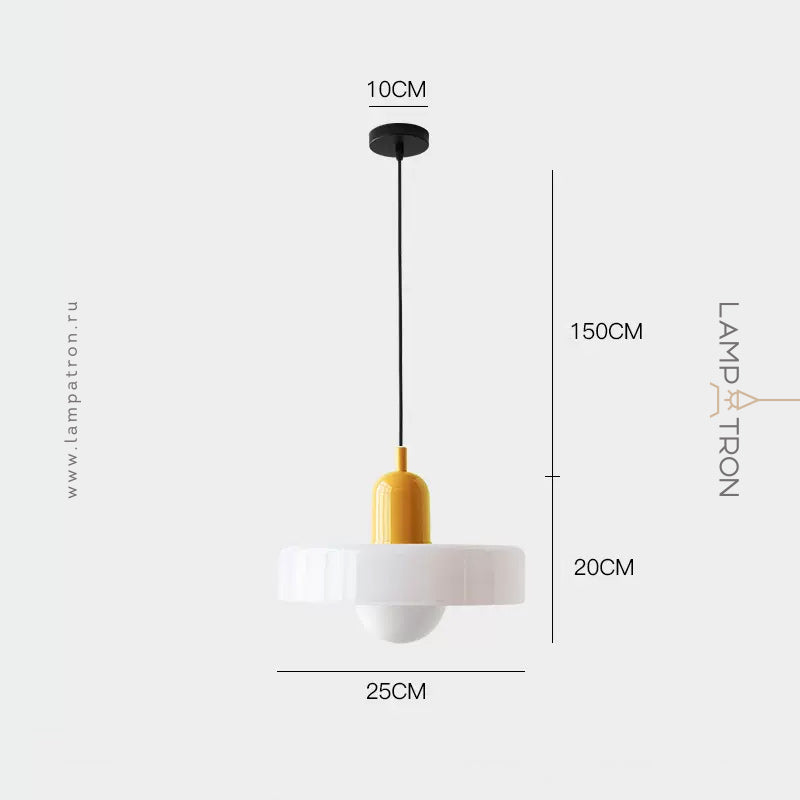COLLAR Pendant by Lampadom - close-up