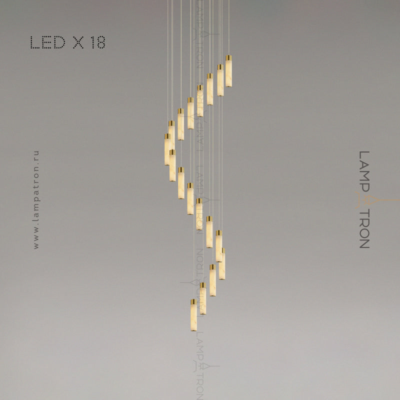 COMTESSE Cascade Light by Lampadom - close-up