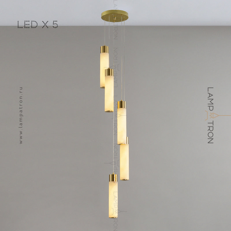 COMTESSE Cascade Light by Lampadom - scale reference