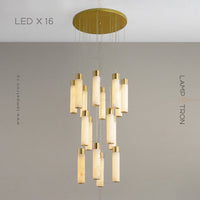 COMTESSE Cascade Light by Lampadom - side view