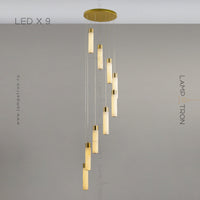COMTESSE Cascade Light by Lampadom - top view