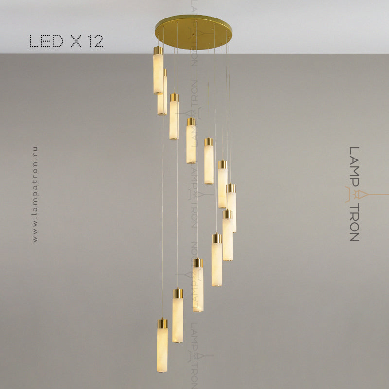 COMTESSE Cascade Light by Lampadom - angle view