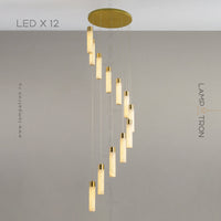 COMTESSE Cascade Light by Lampadom - angle view