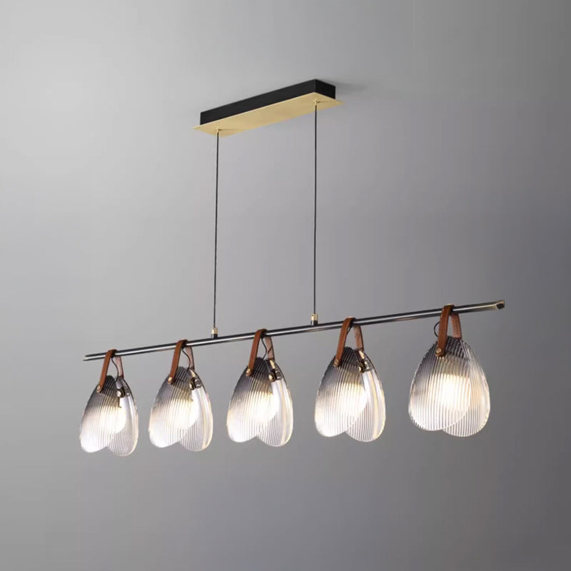 CONCH Ring Chandelier by Lampadom - side view