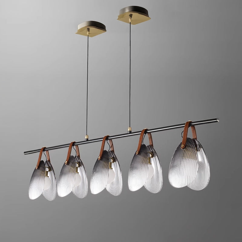CONCH Ring Chandelier by Lampadom - angle view
