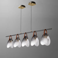 CONCH Ring Chandelier by Lampadom - angle view