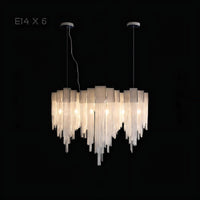 CONCORDIA Linear Chandelier by Lampadom - detail view