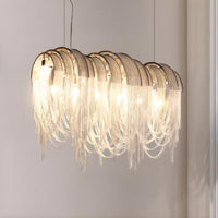 CONCORDIA Linear Chandelier by Lampadom - ambient shot