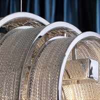 CONCORDIA Linear Chandelier by Lampadom - top view
