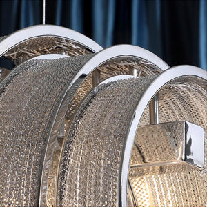 CONCORDIA Linear Chandelier by Lampadom