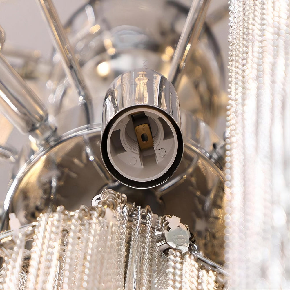 CONCORDIA Linear Chandelier by Lampadom - close-up