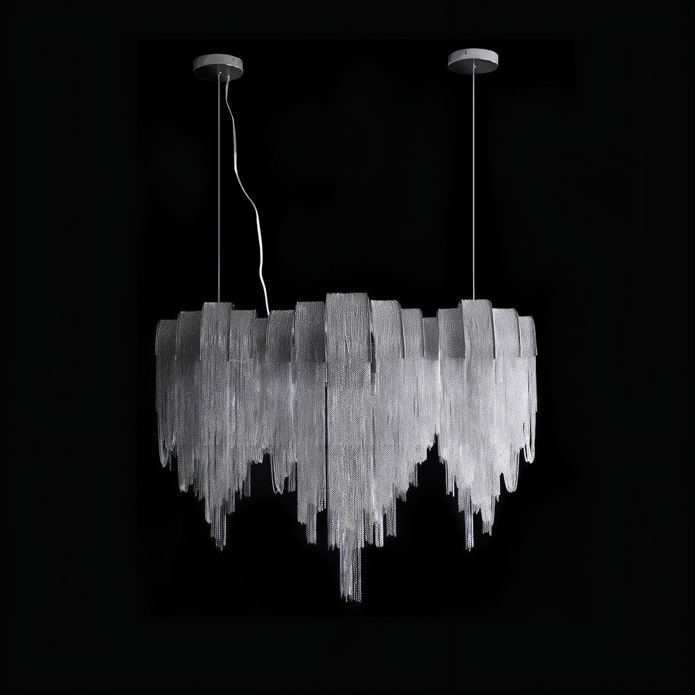 CONCORDIA Linear Chandelier by Lampadom - top view