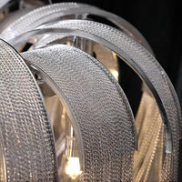 CONCORDIA Ring Chandelier by Lampadom - side view