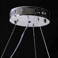 CONCORDIA Ring Chandelier by Lampadom - scale reference