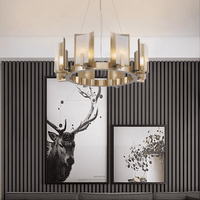 CONRAD R Ring Chandelier by Lampadom - angle view
